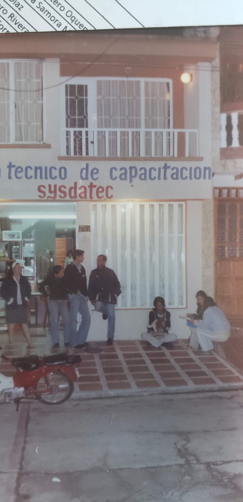 Fachada original del Instituto Técnico de Capacitación Sysdatec, Líbano, Tolima